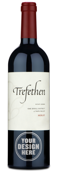 Trefethen Merlot - Silver Engraving Example