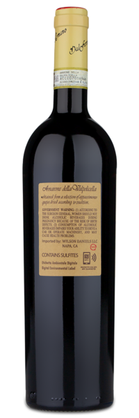 Dal Forno Romano Amarone della Valpolicia - Winery Back Label