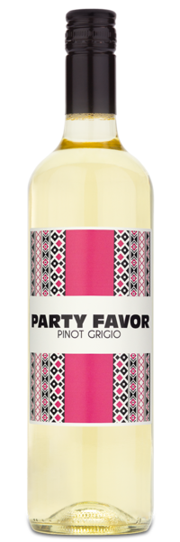 Party Favor Pinot Grigio - Winery Front Label