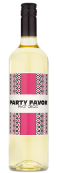 Party Favor Pinot Grigio - Winery Front Label