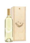 Custom Engraved Wine & Wood Box - Moscato