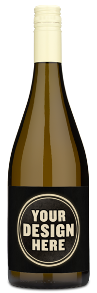 Two Tradesmen Chardonnay - Custom Label Example