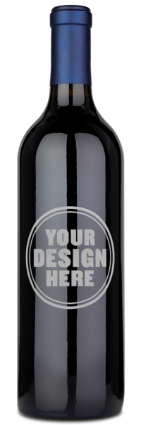 Walking Fool Red Blend - Silver Engraving Example