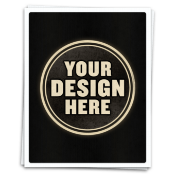 Single Tall Label - Your Design Here