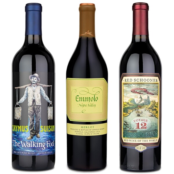 Walking Fool Emmolo Merlot Red Schooner Voyage 12