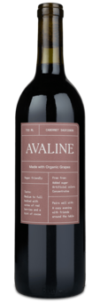 Avaline Cabernet - Winery Front Label