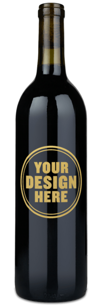 Avaline Cabernet - Gold Engraving Example