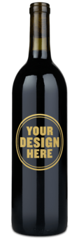 Avaline Cabernet - Gold Engraving Example