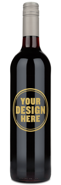Avaline Red Blend - Gold Engraving Example