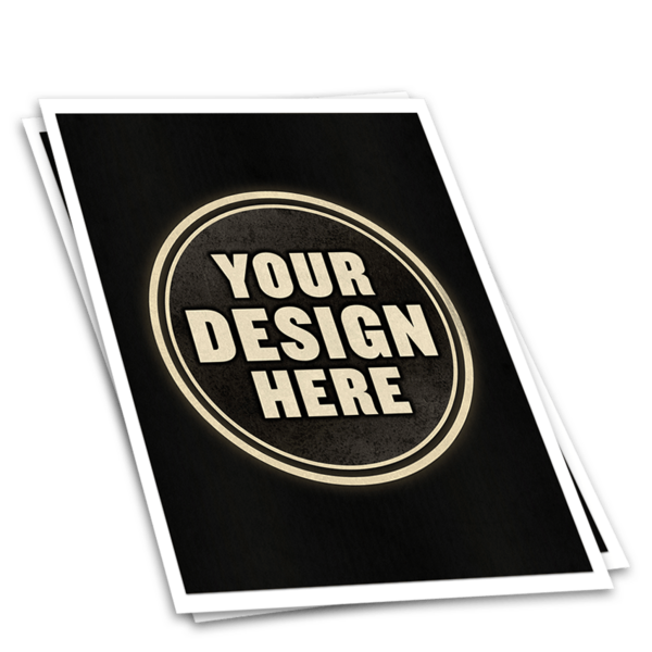 Single Tall Label - Your Design Here
