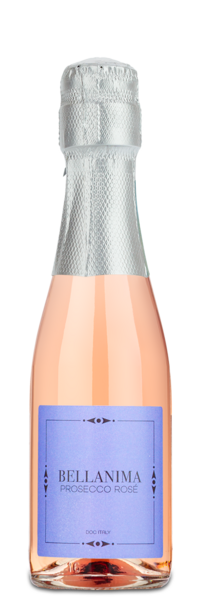 Bellanima Prosecco Rose Mini Bottles - Winery Front Label