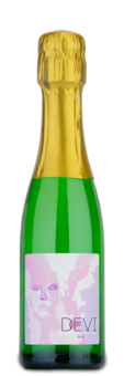 Devi Blanc de Blancs Mini Bottles - Winery Front Label