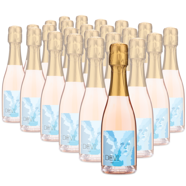 Devi Brut Rose Mini Bottles (Case of 24)