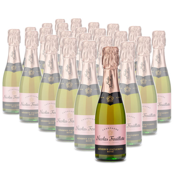 Nicolas Feuillatte Rose 187mL (Case of 24)