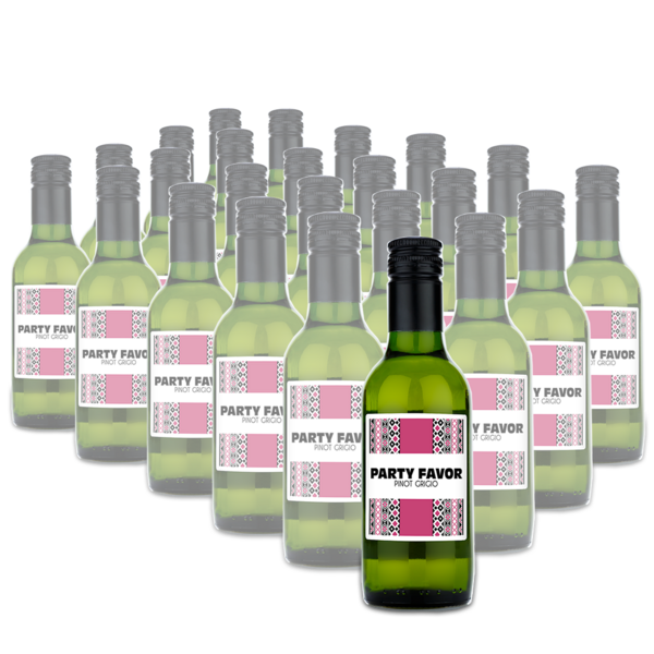  Party Favor Pinot Grigio Minis (Case of 24)