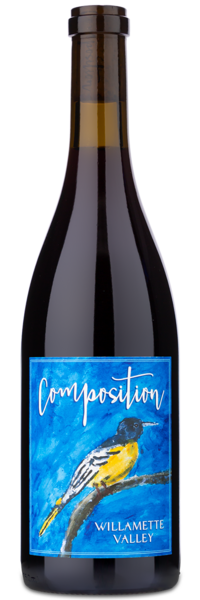 2022 Composition Willamette Valley Pinot Noir - Winery Front Label