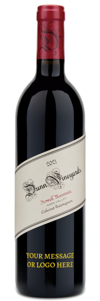 2021 Dunn Vineyards Howell Mountain Napa Valley Cabernet Sauvignon - Gold Engraving Example