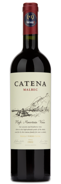 Catena Malbec - Winery Front Label