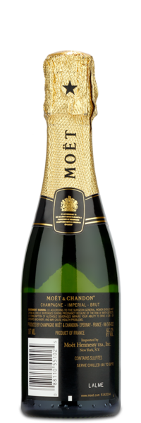 Moet Imperial Brut Champagne 187ml - Winery Back Label