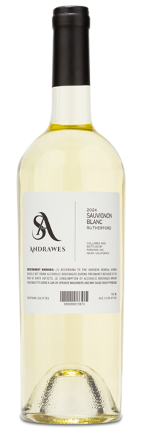 Andrawes Sauvignon Blanc - Winery Back Label