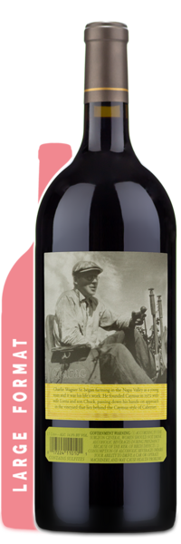 2023 Caymus Vineyards Napa Valley Cabernet Sauvignon Magnum - Winery Back Label