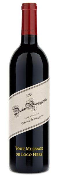 2021 Dunn Vineyards Napa Valley Cabernet Sauvignon - Gold Engraving Example