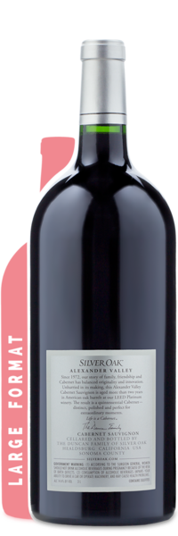 2021 Silver Oak Alexander Valley Cabernet Sauvignon | 3L - Winery Back Label
