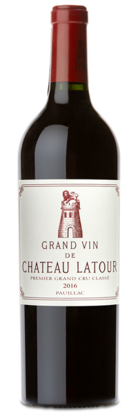 2016 Chateau Latour Grand Cru - Winery Front Label
