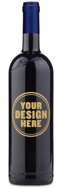 Tenuta San Guido Guidalberto - Gold Engraving Example