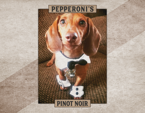 Pepperoni's Pinot Noir - Artwork