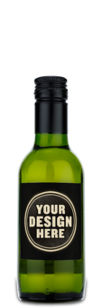  Party Favor Chardonnay Minis (Case of 24) - Labeled Example