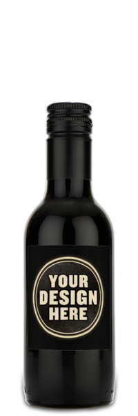  Party Favor Merlot Minis (Case of 24) - Labeled Example