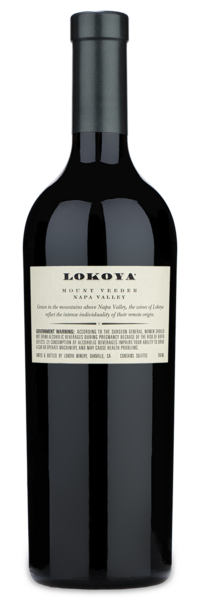 2016 Lokoya Mount Veeder Cabernet Sauvignon - Winery Back Label